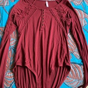 Maroon Bodysuit